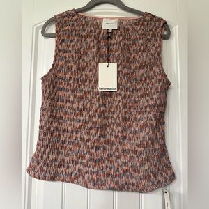 Reformation Dusk Tank Top in Cotton Candy